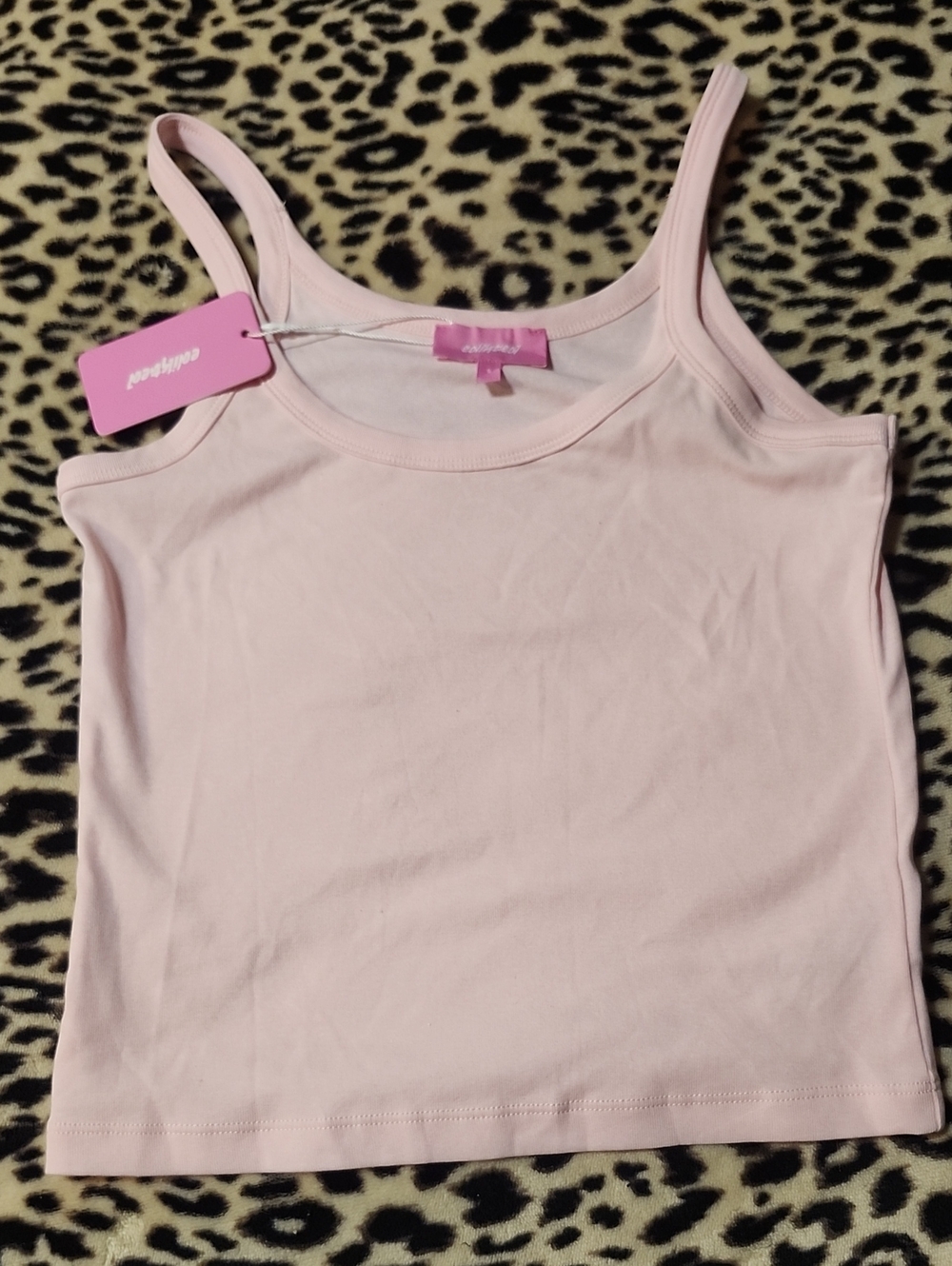 Edikted Light Pink Tank New With Tags Sz Small